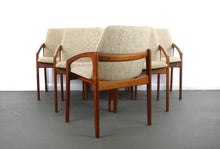 Load image into Gallery viewer, Six Teak Danish Modern Dining Chairs by Kai Kristiansen, produced by KS Mobler-ABT Modern
