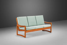 Load image into Gallery viewer, Solid Teak Danish Modern 3- Seater Sofa by Sun Cabinet, c. 1980&#39;s-ABT Modern
