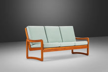 Load image into Gallery viewer, Solid Teak Danish Modern 3- Seater Sofa by Sun Cabinet, c. 1980&#39;s-ABT Modern
