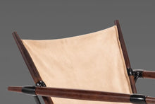 Load image into Gallery viewer, Stokke Lounge Chair by Jens H. Quistgaard for Nissen Langaa Restored in Suede Leather on a Rosewood Frame, Denmark-ABT Modern
