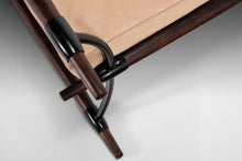 Load image into Gallery viewer, Stokke Lounge Chair by Jens H. Quistgaard for Nissen Langaa Restored in Suede Leather on a Rosewood Frame, Denmark-ABT Modern
