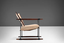 Load image into Gallery viewer, Stokke Lounge Chairs by Jens H. Quistgaard for Nissen Langaa Restored in Suede Leather on a Rosewood Frame, Denmark-ABT Modern
