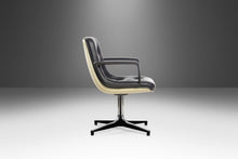 Load image into Gallery viewer, Tufted Swivel Office Chair After Charles Pollock, c. 1960s-ABT Modern
