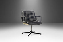 Load image into Gallery viewer, Tufted Swivel Office Chair After Charles Pollock, c. 1960s-ABT Modern
