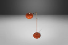 Load image into Gallery viewer, Vintage Atomic Clover Lamp Company Floor Lamp in Original Coral Paint, c. 1950s-ABT Modern
