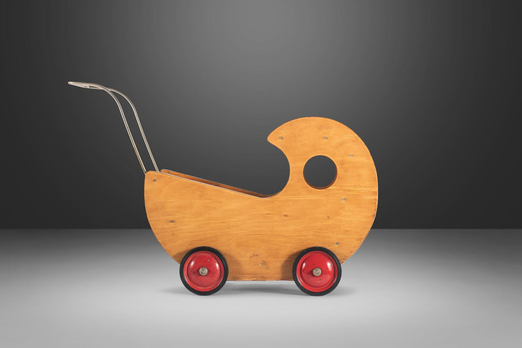 Vintage Collectible Creative Playthings Baby Doll Stroller / Planter, USA, c. 1960's-ABT Modern
