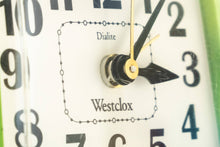 Load image into Gallery viewer, Vintage Lime Green Westclox Alarm Clock by Dialite-ABT Modern
