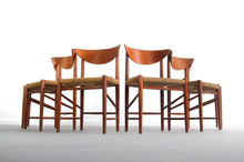 Load image into Gallery viewer, Weekly Rental (Bergamin &amp; Gomide) - Set Of Four (4) Dining Chairs Designed By Peter Hvidt And Orla Mollgaard Nielsen, Denmark-ABT Modern
